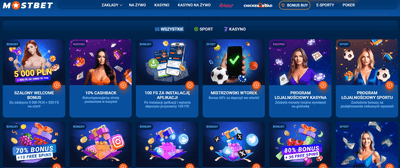 Promocje Mostbet Polska